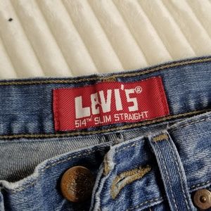 ❤ Levi's 514 Slim Straight Boot Cut Sz 28x28 Jeans